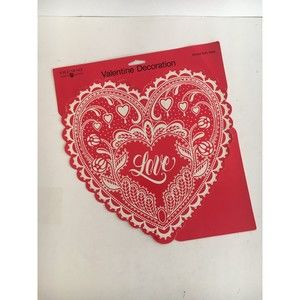 Valentine Decoration American Greetings Forget Me Not Paper Heart Party Decor